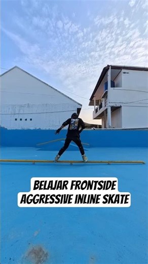 Belajar Aggressive Inline Skate #aggressiveinline #inlineskating #rollerblading #sepaturoda #patins