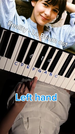 Learn La Boum Piano Melody Easily