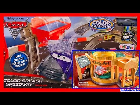 Color Changers Splash Speedway Track Playset CARS2 Disney Pixar by ToyCollector Blu Collection