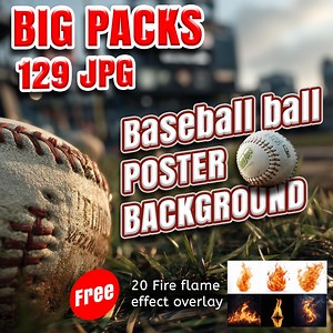 Baseball Backgrounds: 129 Sports Photo Overlays (digital Download) - Etsy
