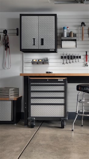 A garage that works as hard as you do. Gladiator storage solutions are built to handle it all. Whether you're tackling projects, organizing essentials, or just want your space to finally work smarter, this setup gets it done. Shop now: https://bit.ly/4hHn3uD | Gladiator | Facebook