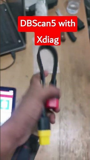 DBscan5 with xdiag software #dbscan #obdii #diagnostic #launch