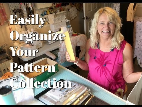The Best Way to Organize your Sewing Pattern Collection