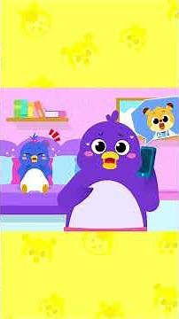 [#CheetahBoo] Three penguins were jumping on the bed 🐧🐧🐧 | Cheetahboo in Spanish | #Shorts