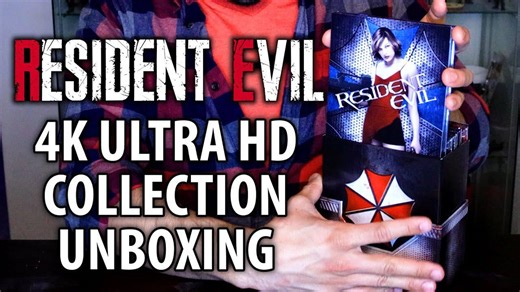 Resident Evil | Unboxing The 4k Ultra Hd Collection!