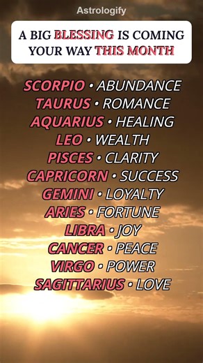 A Big Blessing Is Coming Your Way This Month