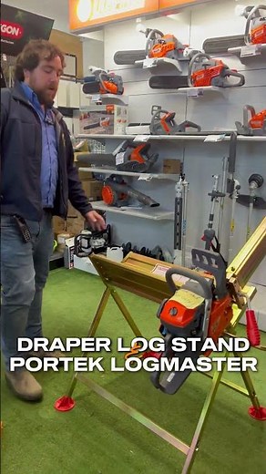 Draper 150kg Log Stand and Portek Logmaster