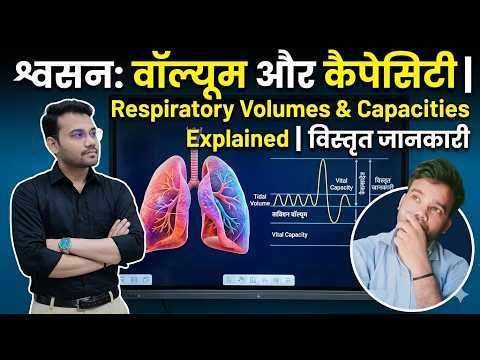 Respiratory volumes and Capacity #semester2 #b sc #neet #vbspu