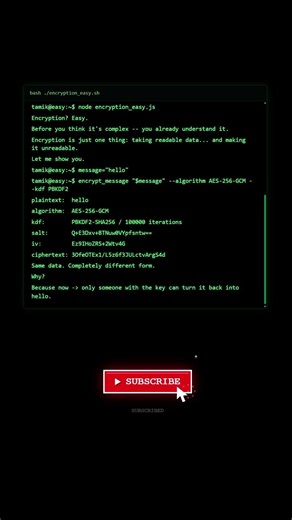 Encryption Explained in 30 Seconds #encryption #cybersecurity