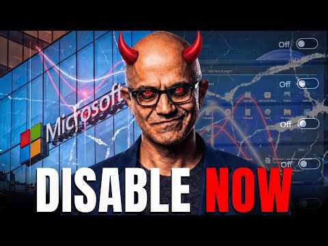 Microsoft Caught STEALING Your Data (Turn These Settings Off)