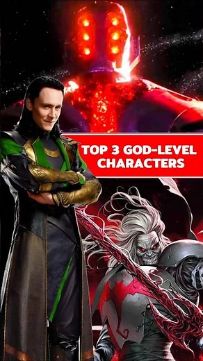 Marvel’s 3 MOST Overpowered Characters 😳🔥 #Marvel #Loki #Knull