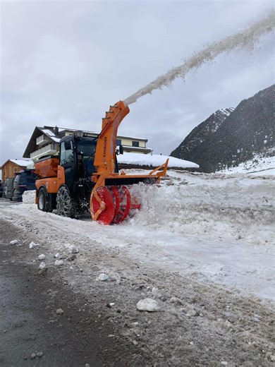 Conquering the Peak: Holder Implement Carrier in Extreme Alpine Action 🏔️❄️
