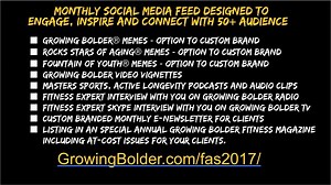 Marc Middleton, author of Growing Bolder, shared in his keynote at the 2017 Functional Aging Summit that low socialization actually becomes a bigger risk factor for longevity than even smoking! You can watch that entire presentation here! | Functional Aging Institute | Facebook