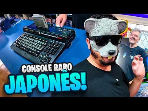 ABRINDO E TESTANDO O RETRO JAPONÊS: PANASONIC MSX!