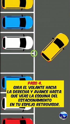 👉 How to parallel park in reverse step by step 🚗