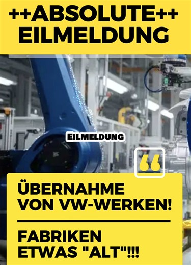 China greift nach Europas Autowerken — und ausgerechnet VW-Standorte könnten jetzt ins Visier geraten. Während Volkswagen Kapazitäten abbaut, sucht der chinesische Hersteller Xpeng eine eigene Produktionsbasis in Europa. Für Deutschland klingt das nach Chance für Jobs, aber auch nach einem brutalen Warnsignal: Die Autoindustrie verliert Tempo, Kontrolle und alte Stärke. Ist das die Rettung für Werke — oder der nächste Beweis, dass Deutschlands Auto-Krone wackelt? #VW #China #Xpeng #Auto #Deutsch