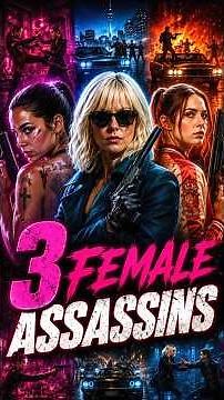 3 Female Assassin Movies That Go Hard 🔥 #shorts #movierecommendation