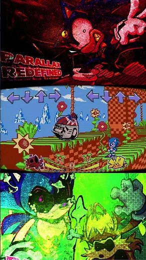 Friday Night Funkin' VS Sonic.EXE - PARALLAX REDEFINED V1 #fnf #fridaynightfunkin #sonic
