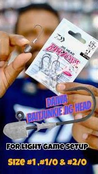 DAIWA BAITJUNKIE JIG HEAD 🔥 Ultimate Light Game Setup for Trevally & Snapper