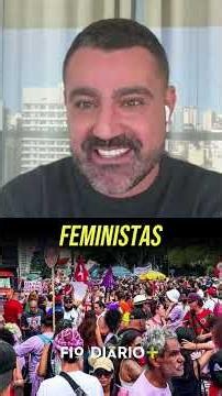 Fomos agredidos por feministas na Paulista, mas a mídia cortou o vídeo para nos culpar! 🚨 #Imprensa