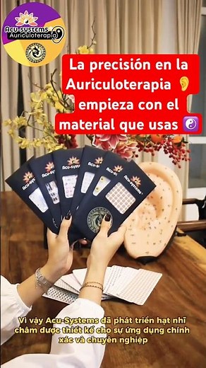 Precision in #auriculotherapy starts with the materials you use ☯️ #acusystems