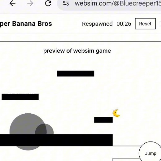 Go to websim.com to make websites and games with ai.