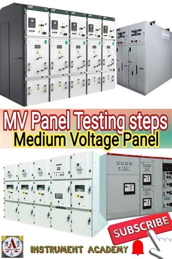 MV Panel Electrical Testing | Medium Voltage Panel Testing procedures #InstrumentAcademy