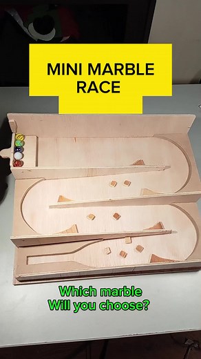 MARBLE RACE. MARBLE RUN.