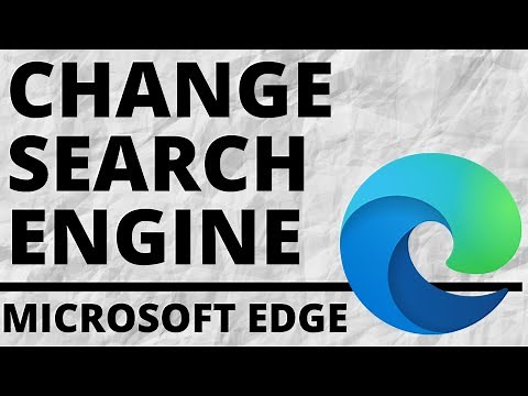 How to Change Default Search Engine in Microsoft Edge to Google