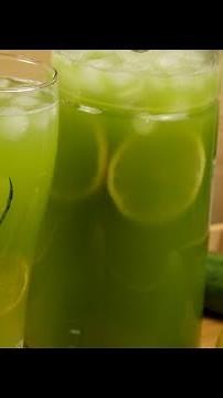 QUICK AND EASY CUCUMBER LEMONADE