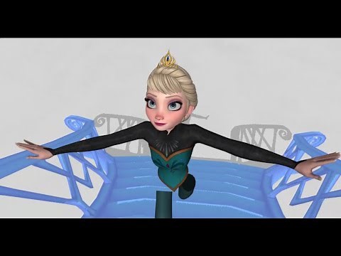 MMD - Idina Menzel - Let it Go ~ STAIRS DRAFT (work in progress: 1)