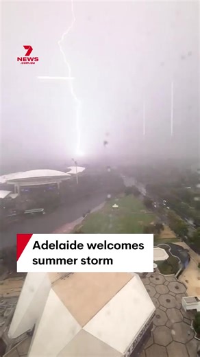 Adelaide's Summer Storm: Lightning and Thunder Report