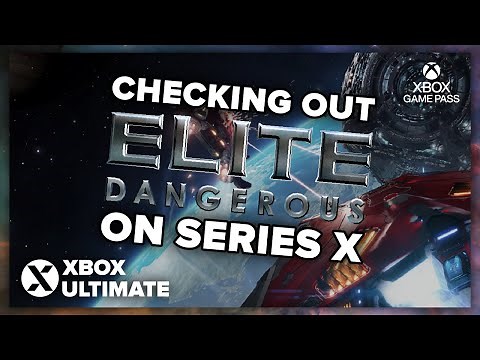 Series X Elite Dangerous 4K Gameplay Highlights