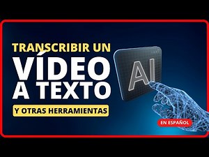 How to TRANSCRIBE a YouTube VIDEO to TEXT