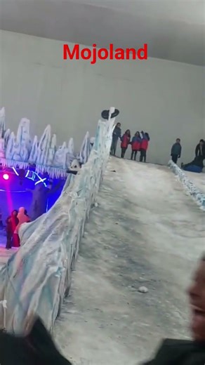mojoland snow Park 🏞️-10 degree temperature