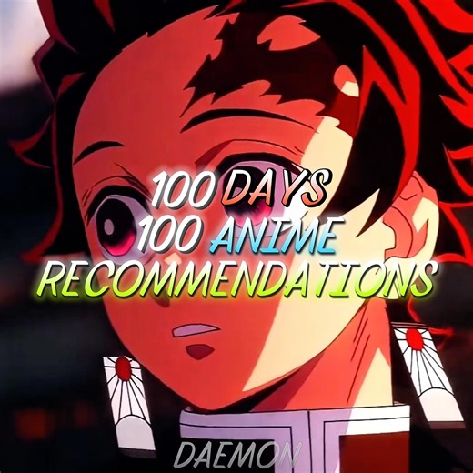 100 Days, 100 Anime Recommendations (Demon Slayer)
