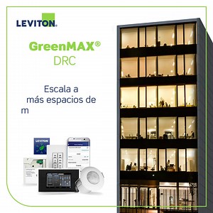 Nuestro sistema GreenMAX® DRC ofrece el mejor control de la iluminación de cada espacio de maneras independiente. Síguenos y conoce más para iluminar tus áreas de trabajo. | Leviton México