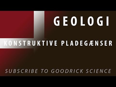 Pladetektonik: Konstruktive pladegrænser