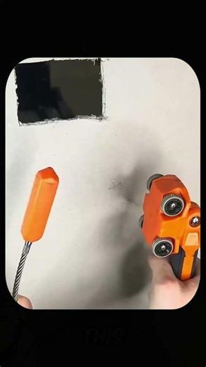 This Insane Tool Pulls Wires Through Walls In Seconds #shorts #youtubeshorts #ytshorts