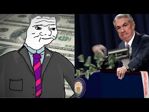 Jerome Powell Makes The Money Printer Go Brrr Meme