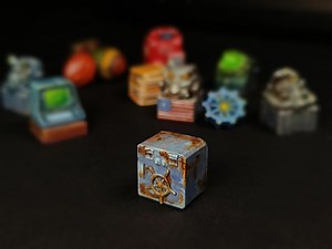 Fallout Safe Hand Painted Artisan Keycaps \ for Mechanical Keyboards With Cherry MX Switches - Etsy