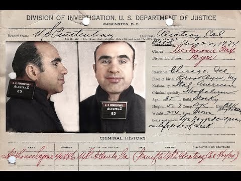Al Capone at Alcatraz | Letters from Alcatraz