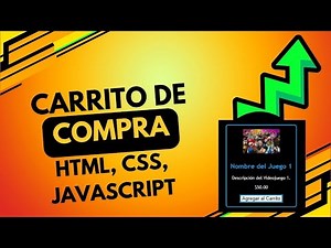 🪂 "Cómo Crear un CARRITO de Compras: Tutorial con HTML, CSS y JavaScript". 🥨