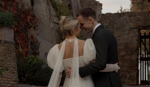 First pics from Niamh Cullen's elegant destination wedding