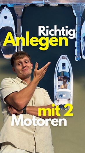 Anlegen mit zwei Motoren – so manövrierst du wie ein Profi! Nach dem Video zum Ablegen mit zwei Motoren zeigen wir dir heute, wie du dein Boot beim Anlegen perfekt kontrollierst – egal ob Seitenwind, Strömung oder enge Hafenbox! 🚤 Mit zwei Motoren lässt sich dein Boot präzise steuern – wir erklären dir Schritt für Schritt, worauf du achten musst und wie du das Manöver stressfrei meisterst. #Nautigo #SkipperTraining #Bootsfahren #Anlegen #Ablegen #Zweimotoren #Manöver #Bootstraining #Yacht #Hafe