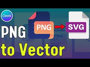 How to Convert PNG to Vector in Canva