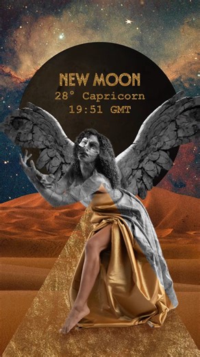 🌑​​♑ It's the first New Moon of the new year in responsible Capricorn. Find your readings in our Stories or in our app. Try the Moon Calendar app for daily horoscopes, moon phases, rituals, track your cycle and more. Download from: http://mooncalendar.app.link The New Moon in Capricorn arrives with steady, grounded ambition. Although the Moon is not in her strongest position here, this alignment presents a powerful opportunity for new goals shaped by discipline and clarity. Practical intentions
