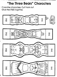 Goldilocks And The Three Bears Lesson Plan Activities For Toddlers