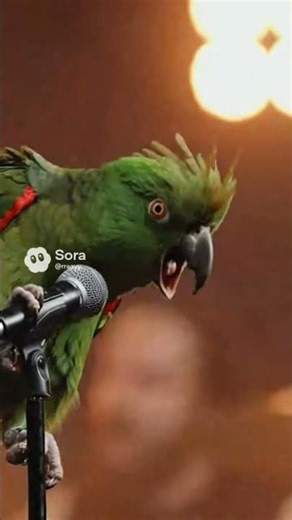 Parrot in a Metal Band #metal #Parrot #band