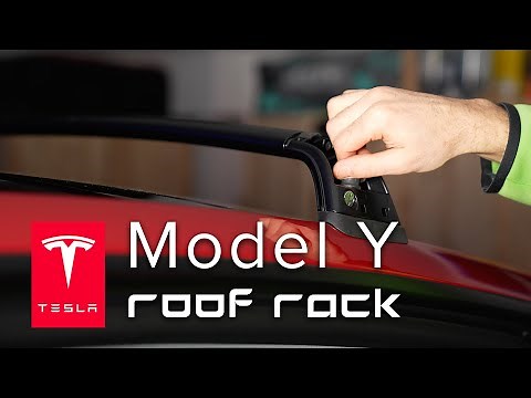 How to install Roof Rack Crossbars on Tesla Model Y